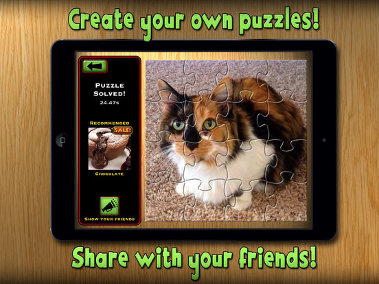 Screenshots of Jigsaw Puzzle for iPad