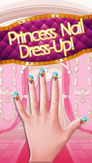 Princess Nail Dress-up - Salon Art Spa for Girls