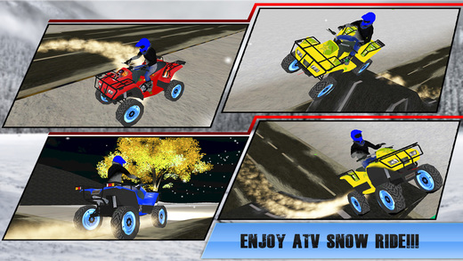 【免費遊戲App】Snow Quad Bike Simulator 3D – Ride the offroad atv & show some extreme stunts-APP點子