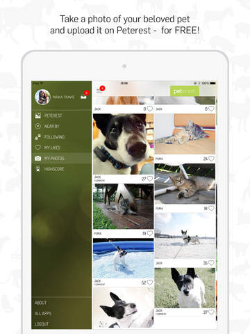 【免費社交App】Peterest - Pet Photo Gallery-APP點子