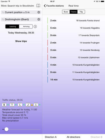 【免費旅遊App】Metro Stockholm, SL travel planner and real time information-APP點子