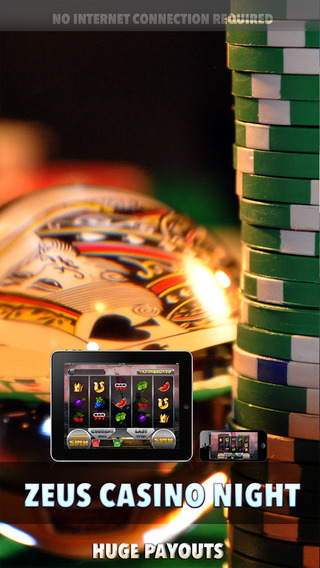 Zeus Casino Night Slots - FREE Slot Game Running for Gold in Las Vegas