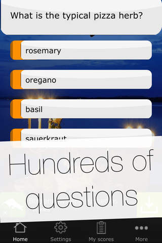 Yummy World of Food - Quiz Game: Questions & answers about recipes, cooking and baking screenshot 2