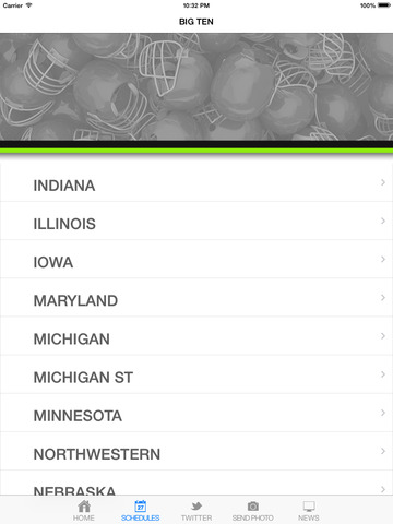 【免費運動App】2014 Big Ten Football Schedule-APP點子