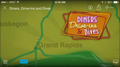Screenshots of Watch Food Network for iPhone