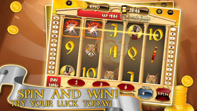 【免費遊戲App】Caesar's Empire Slot Machine - Roman Casino Gambling Craze FREE-APP點子