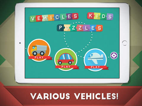 【免費教育App】Trucks & Vehicles Kids Puzzle Game-APP點子