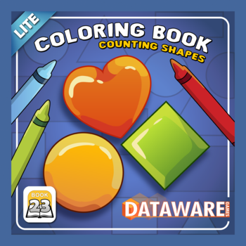 Coloring Book 23 Lite: Counting Shapes LOGO-APP點子