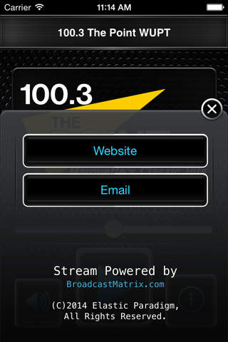100.3 The Point WUPT screenshot 2