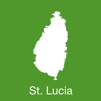 St. Lucia GPS Map LOGO-APP點子