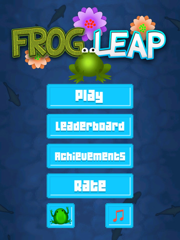 【免費遊戲App】Frog Leap - Lily Pad Jumping Game-APP點子