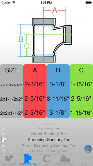 【免費工具App】Code Snap Fitting TakeOff For Plumbers-APP點子