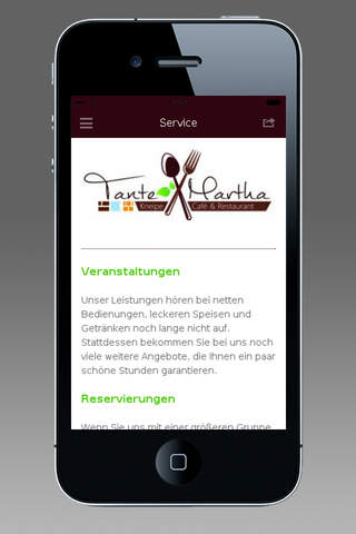 Gasthaus Tante Martha screenshot 3
