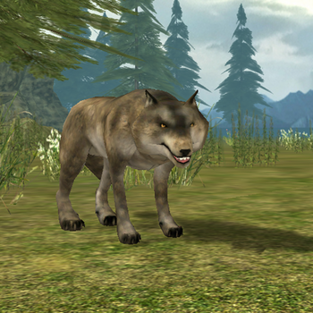 Wild Wolf Simulator 3D LOGO-APP點子