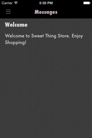 SweetThingStore screenshot 2