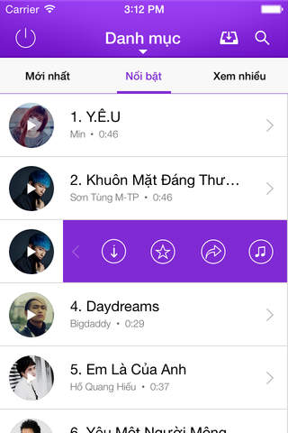 Ringtones Appvn - Kho nhạc chuông lớn nhất Việt Nam screenshot 2