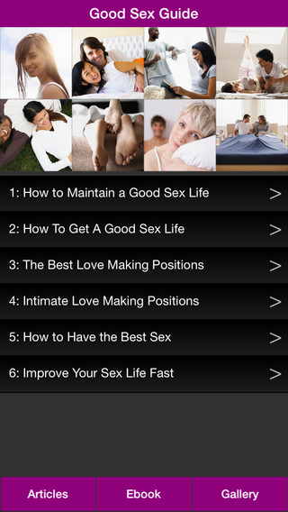 Good Sex Guide - The Guide To Help You Have A Better Sex Life