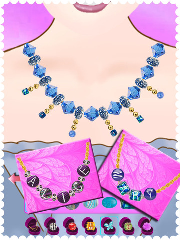 【免費遊戲App】Art DIY Salon HD Free-Necklace,Bracelet,Ring,Earrings:Beauty Girl Game-APP點子