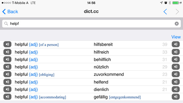 【免費書籍App】dict.cc Dictionary-APP點子