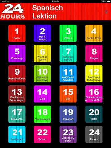 【免費教育App】In 24 Stunden Lernen Spanisch zu Sprechen-APP點子