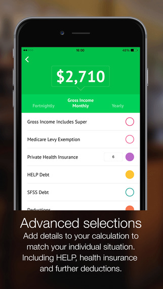 Tax Calculator by Pocketbook - with ATO tables and formulas