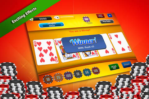 Video Poker PRO - Deuces Wild screenshot 3