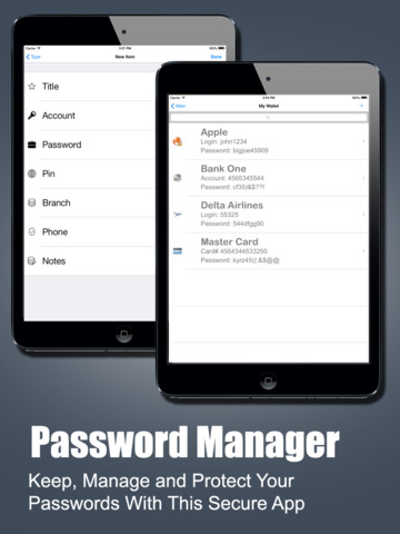 【免費生產應用App】Password Manager PRO+-APP點子