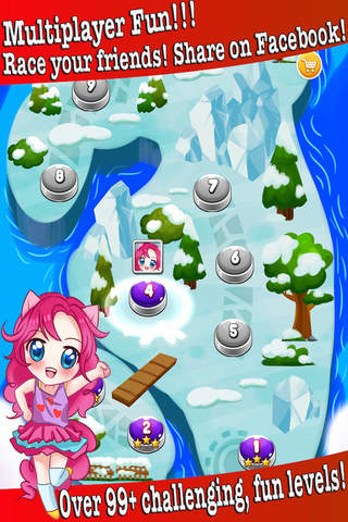 New Match 3 Games for Girls Free -  Frozen Land Alpha Saga Edition 2 screenshot 3
