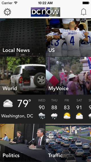 DCnow: Washington DC Breaking News Sports Traffic Weather - Free app