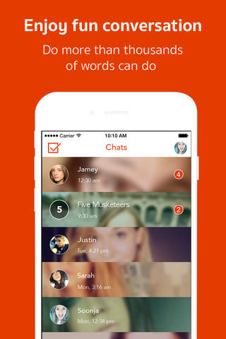 Vounce - Music, Video Messaging & Chat screenshot 3