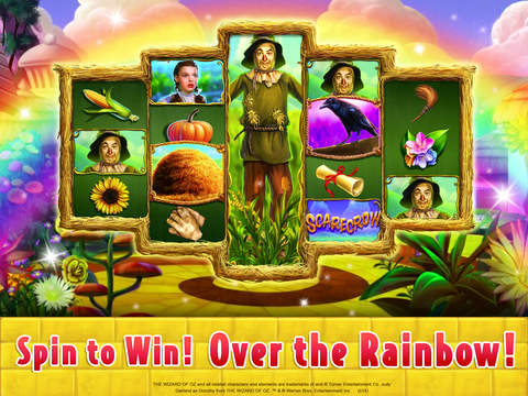 iPad Image of Wizard of Oz Slots Free Casino