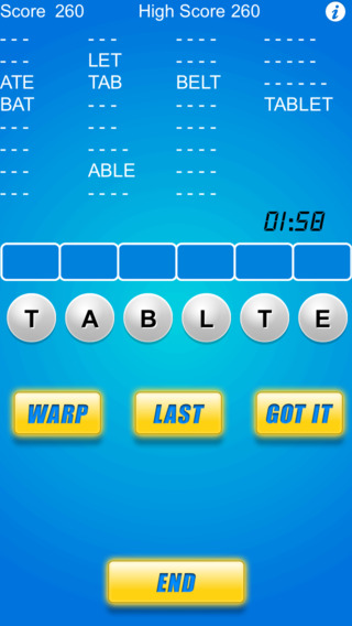 【免費遊戲App】Word Warp-APP點子