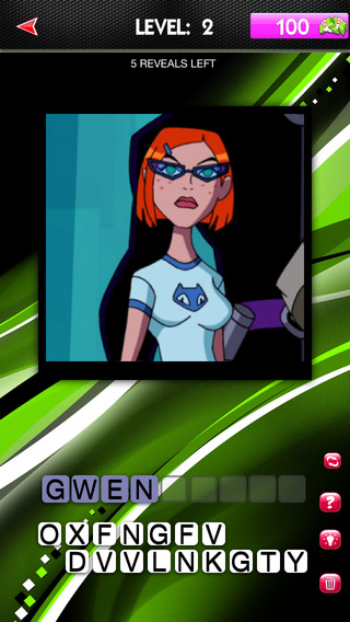 Guess Character Game - For Ben 10