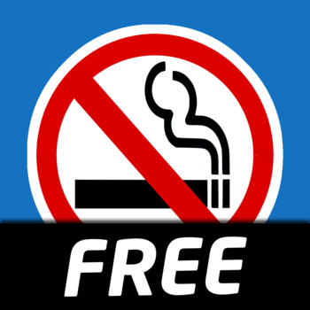 FREE Stop Smoking Cigarettes Now Quit Smokes Forever Tracker, Counter, & No Smoker Cigarette Quitter Coach App LOGO-APP點子