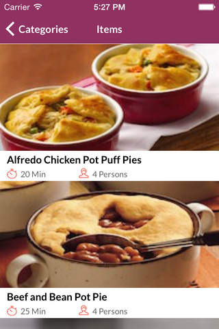 Pot Pies Recipes - All Best Pot Pies Recipes screenshot 2