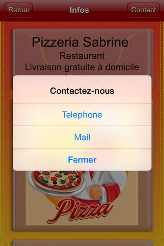 Pizzeria Sabrine screenshot 2