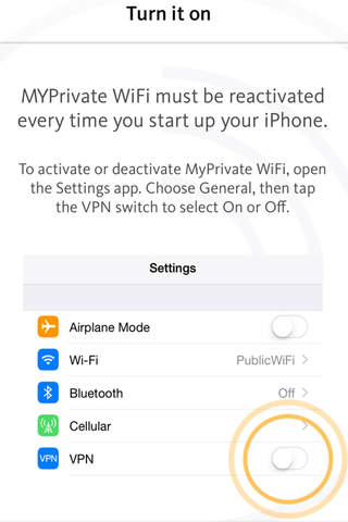MYPrivate WiFi screenshot 4