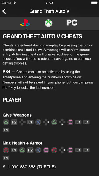 【免費書籍App】GTA Cheats - for All Grand Theft Auto Games-APP點子