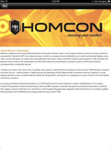 Homcon HD screenshot 2