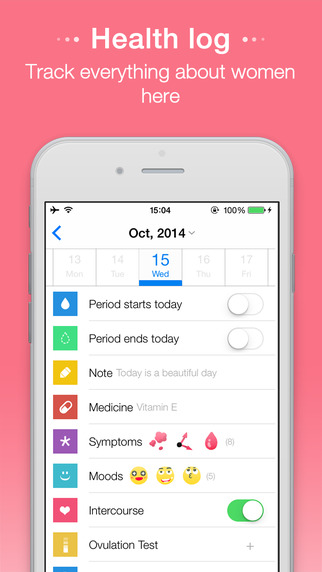 【免費健康App】My Calendar - Period Tracker-APP點子