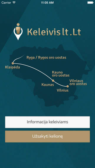Klaipeda-Vilnius: KeleivisLT