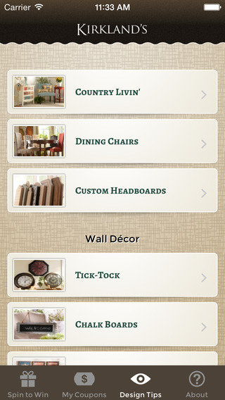 【免費生活App】Kirkland's Spin to Win-APP點子