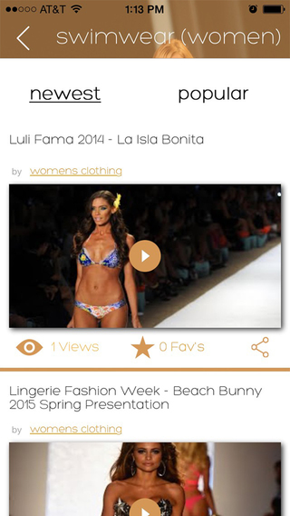 【免費娛樂App】Fashion Vitamins: Best Fashion Shows on Swimwear, Bridal, Couture, Bikini, Dresses, etc.-APP點子