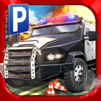 Police Car Parking Simulator Game - Real Life Emergency Driving Test Sim Racing Games LOGO-APP點子