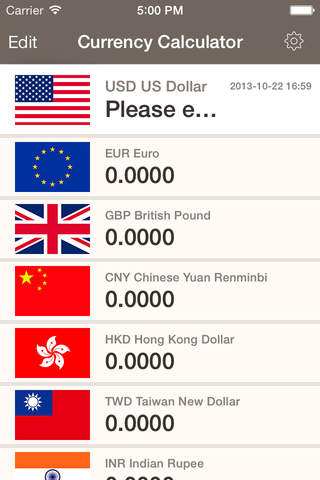 Currency Calculator free screenshot 2
