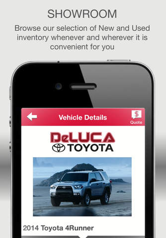Deluca Toyota Scion screenshot 3