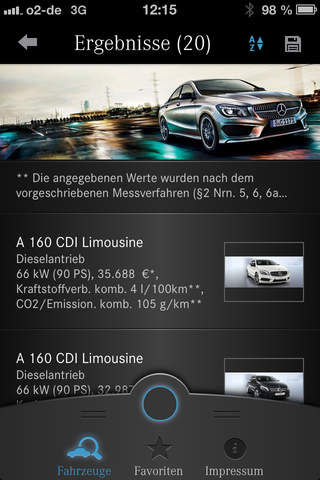 Mercedes-Benz Fahrzeugsuche screenshot 4