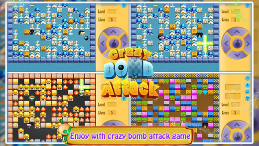 【免費遊戲App】Crazy Bomb Attack-APP點子