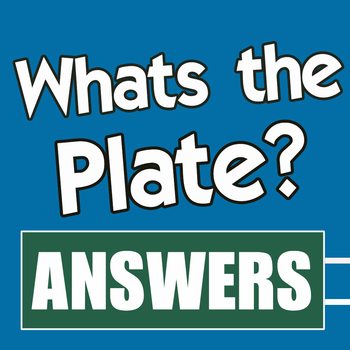 Answers for What's The Plate LOGO-APP點子