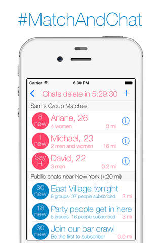 FriendsTonight - Meet new people nearby. With your friends. Tonight. made in NYC (New York City) screenshot 4